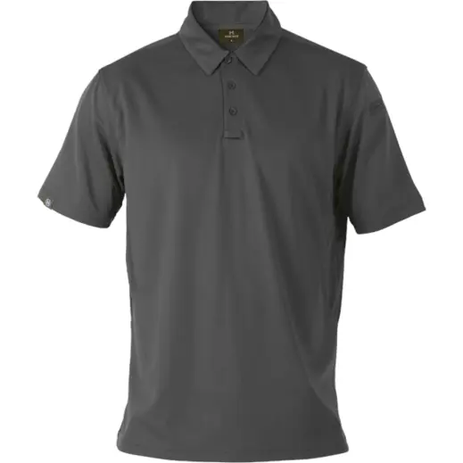 Mens Heritage Ventilated Quick Dry Golfer Grey